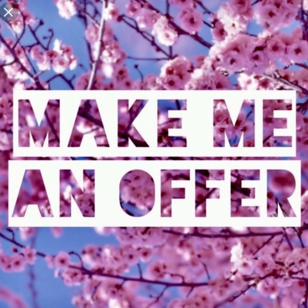 Make me an offer on any item!